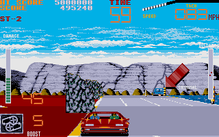Chase HQ II - Special Criminal Investigation atari screenshot