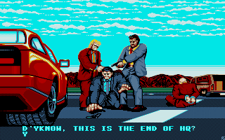 Chase HQ II - Special Criminal Investigation atari screenshot