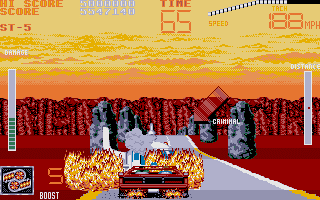 Chase HQ II - Special Criminal Investigation atari screenshot
