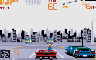 Chase HQ II - Special Criminal Investigation atari screenshot