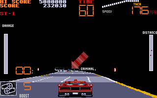 Chase HQ II - Special Criminal Investigation atari screenshot