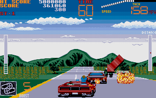 Chase HQ II - Special Criminal Investigation atari screenshot