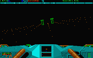 Chase atari screenshot