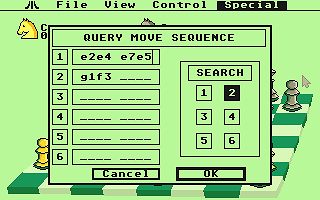 Chess Champion 2175 atari screenshot