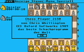 Chess Player 2150 atari screenshot