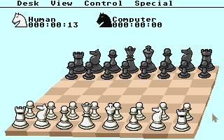 Chess Simulator atari screenshot