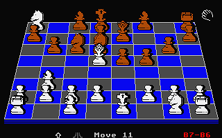 Chessnut atari screenshot