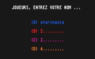 Chez le Marchand atari screenshot