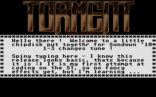 Chippery Demo atari screenshot