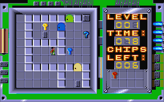 Chip's Challenge atari screenshot