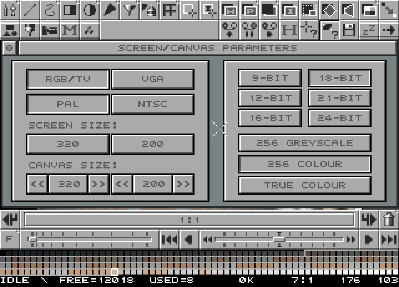 ChromaStudio-24 atari screenshot