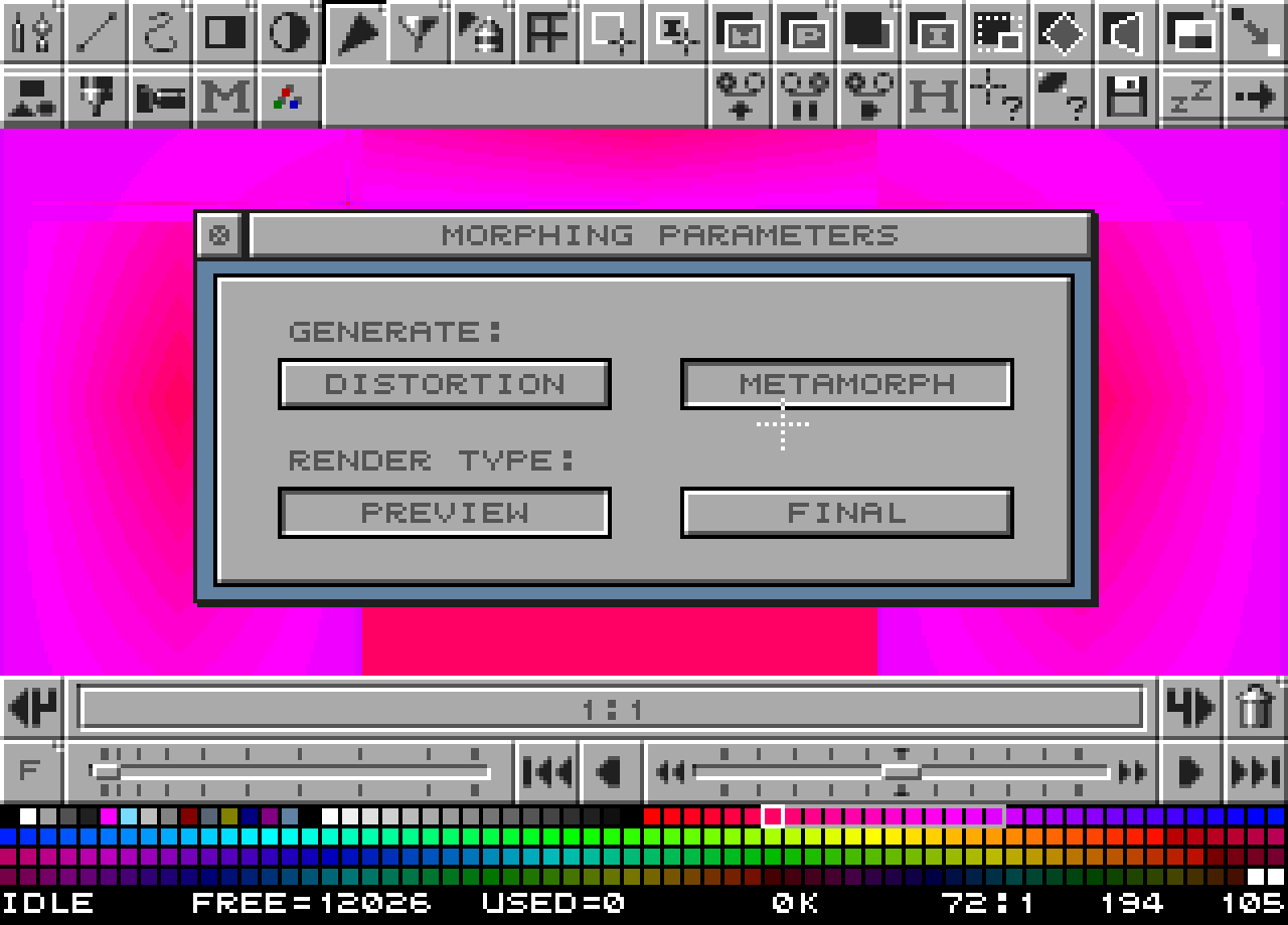 ChromaStudio-24 atari screenshot
