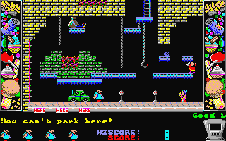 Chubby Gristle atari screenshot