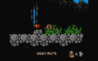 Chuck Rock atari screenshot