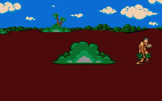 Chuck Rock atari screenshot