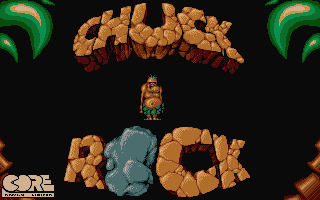 Chuck Rock atari screenshot