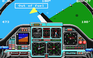 Chuck Yeager's Advanced Flight Trainer 2.0 atari screenshot