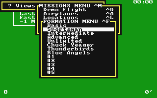 Chuck Yeager's Advanced Flight Trainer 2.0 atari screenshot