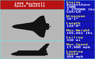 Chuck Yeager's Advanced Flight Trainer 2.0 atari screenshot