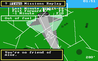 Chuck Yeager's Advanced Flight Trainer 2.0 atari screenshot