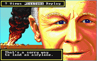 Chuck Yeager's Advanced Flight Trainer 2.0 atari screenshot