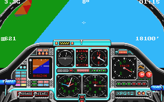 Chuck Yeager's Advanced Flight Trainer 2.0 atari screenshot