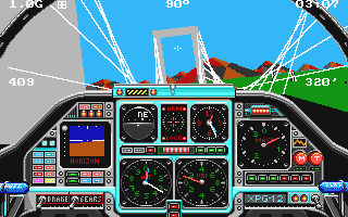 Chuck Yeager's Advanced Flight Trainer 2.0 atari screenshot