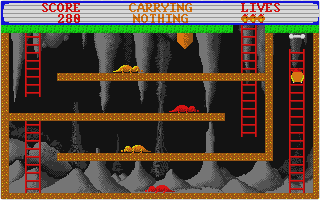 Chuckie Egg II - Harry Returns in Time for Easter atari screenshot