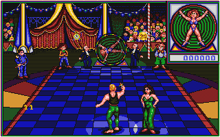 Circus Attractions atari screenshot