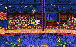 Circus Attractions atari screenshot