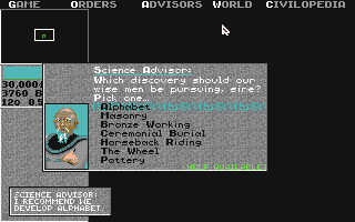 Civilization atari screenshot