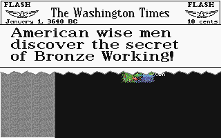 Civilization atari screenshot