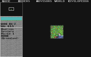 Civilization atari screenshot