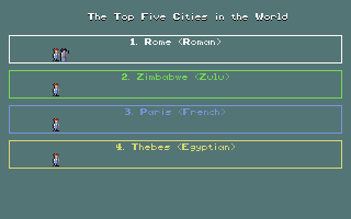 Civilization atari screenshot