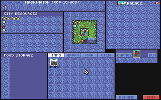 Civilization atari screenshot