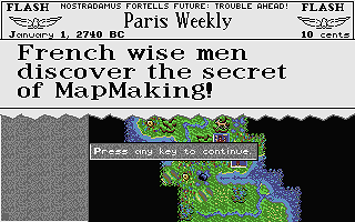 Civilization atari screenshot