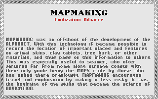 Civilization atari screenshot