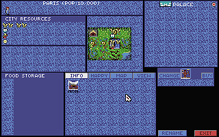 Civilization atari screenshot