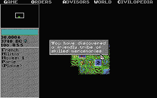 Civilization atari screenshot