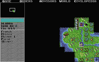 Civilization atari screenshot