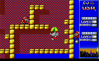 Cj in the USA atari screenshot