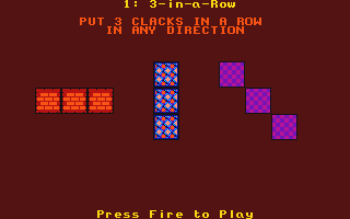 Clacker atari screenshot