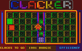 Clacker atari screenshot