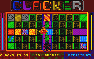 Clacker atari screenshot