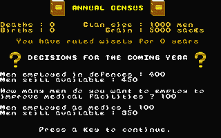 Clan atari screenshot