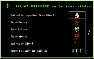 Clé de Sol atari screenshot