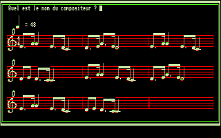 Clé de Sol atari screenshot