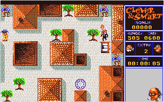 Clever & Smart atari screenshot