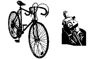 Clip Art Disk 04 - Bikes and Birds atari screenshot