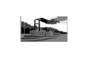 Clip Art Disk 05 - Boats and Buildings atari screenshot